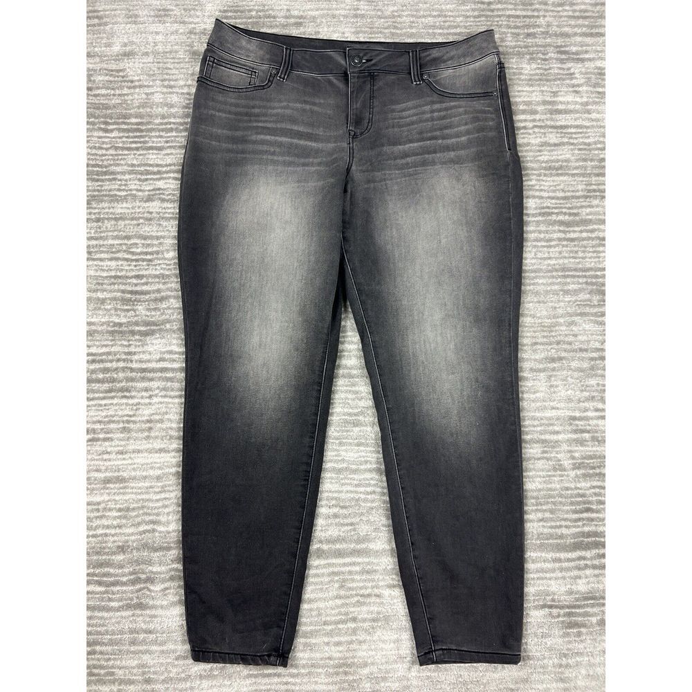 Maurices Dark Grey Stretchy Jeans